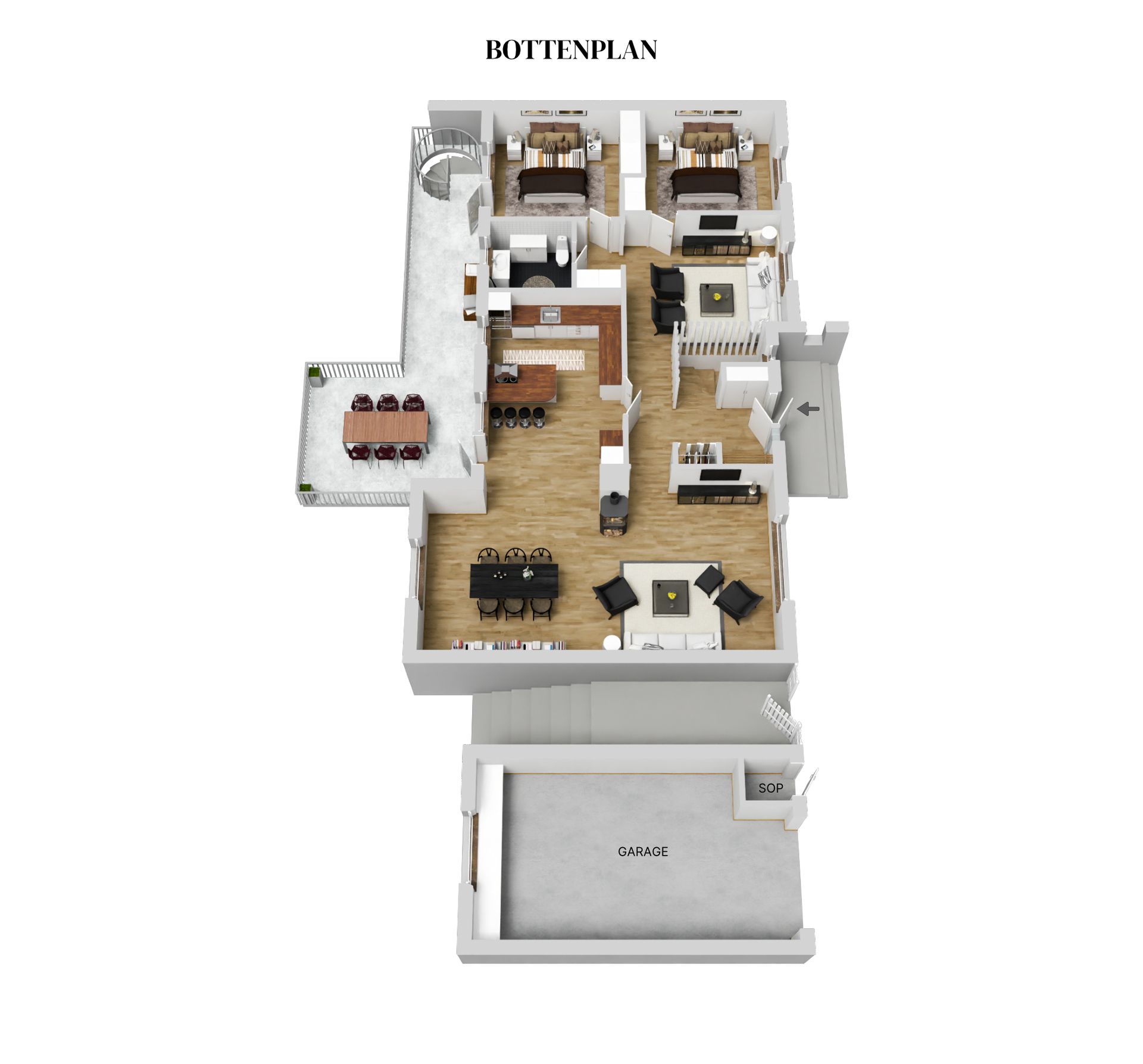 Villa, Kattfotsvägen 13, Heden, Gällivare