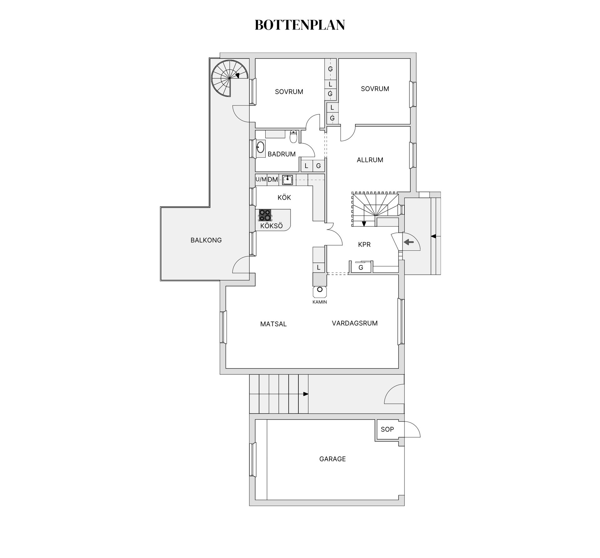Villa, Kattfotsvägen 13, Heden, Gällivare