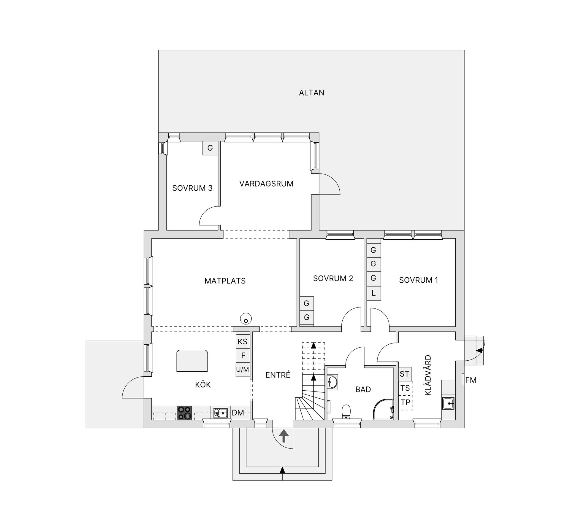 Villa, Fjällrosvägen 24, Heden, Gällivare