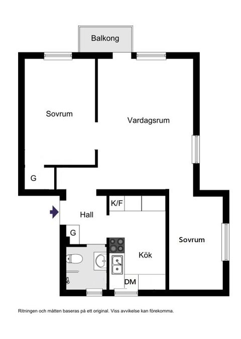Bostadsrätt, Inteckningsvägen 23, Hägerstensåsen, Stockholm
