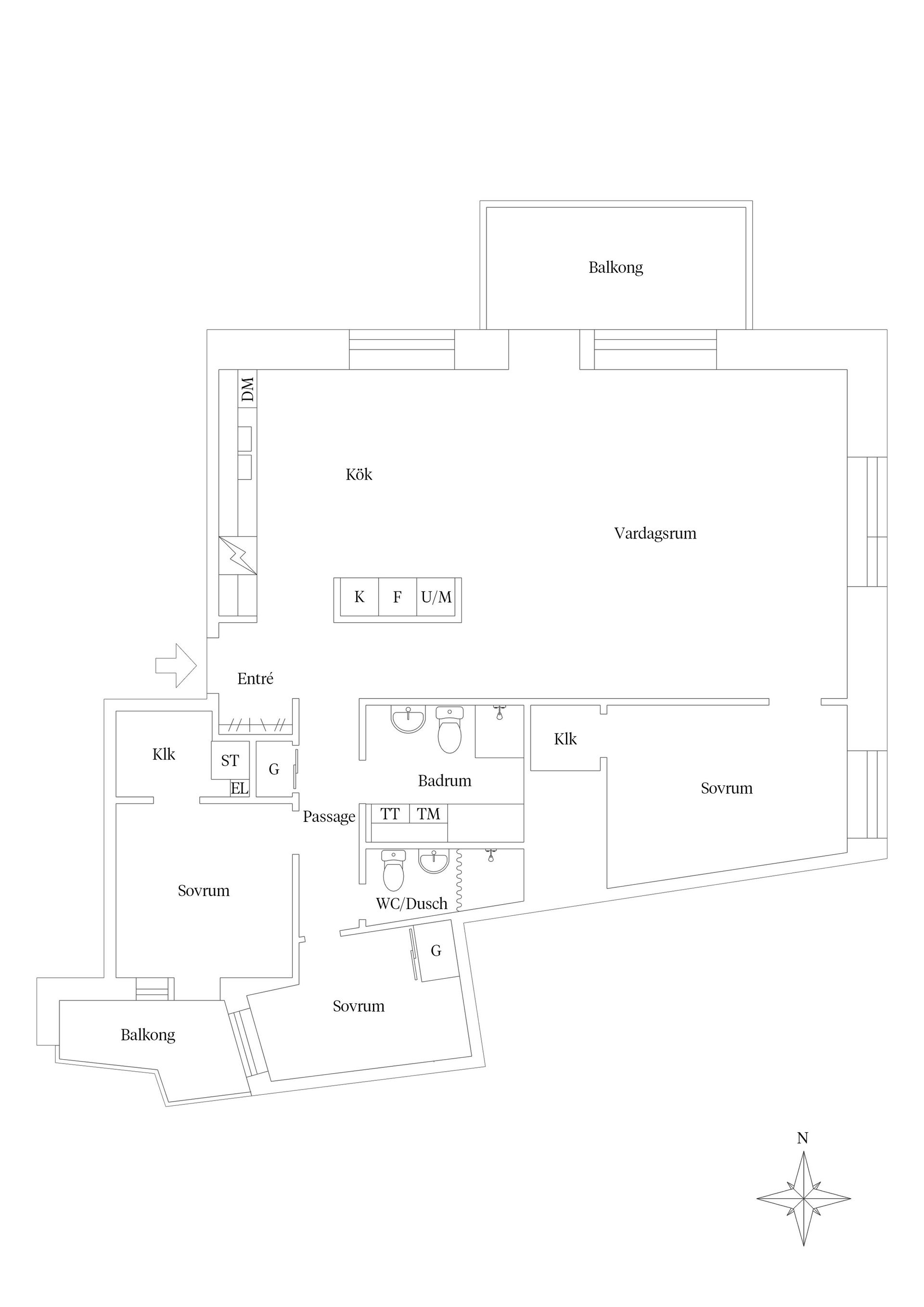 Bostadsrätt, Gullbergsgatan 14, Valla, Linköping