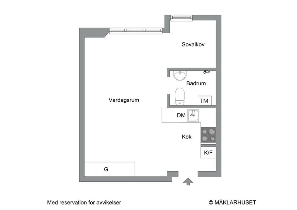 Bostadsrätt, Kungsklippan 11, 4 tr, Stockholm