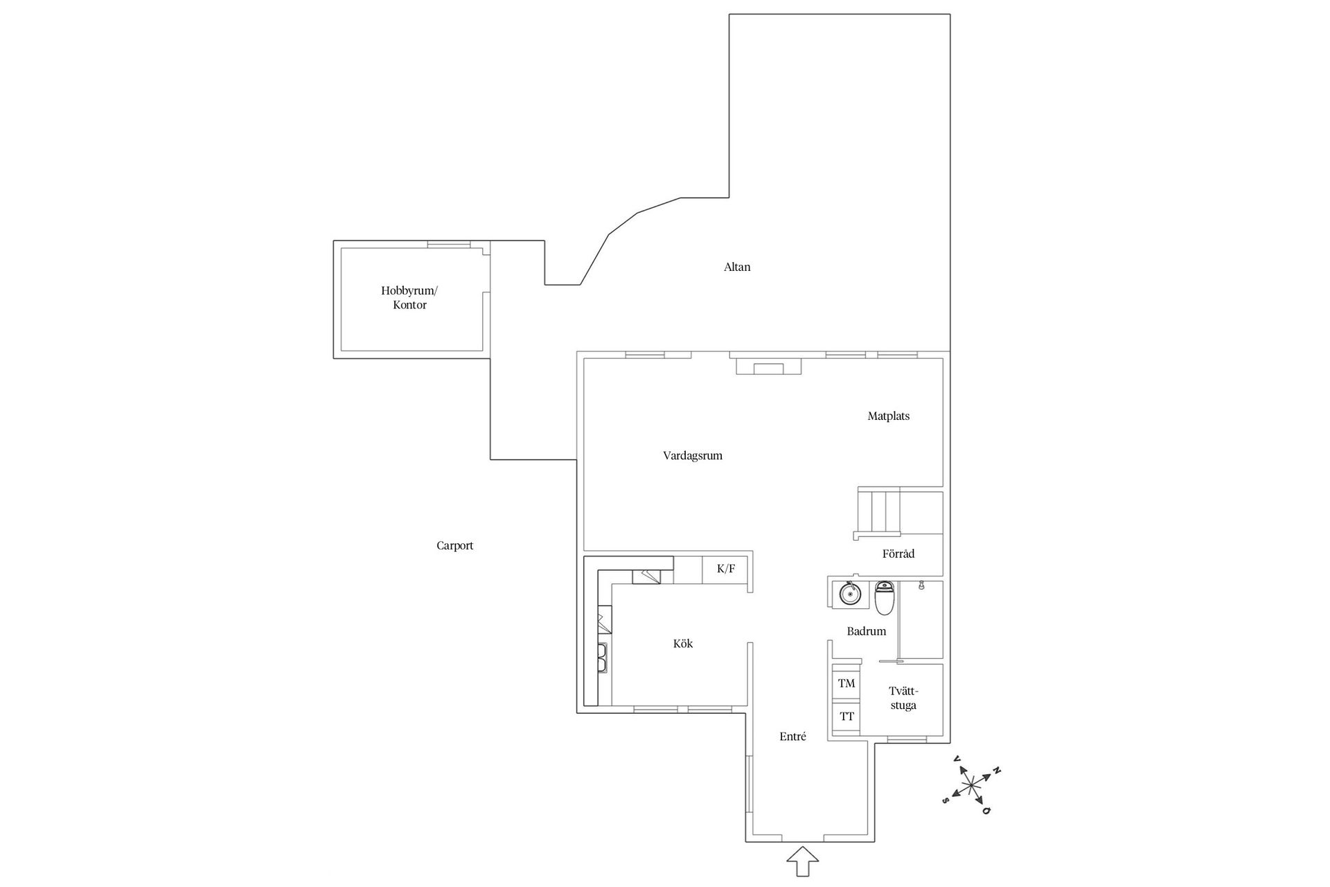 Villa, Radhus, Krattskogsvägen 20, Gerrebacka, Göteborg