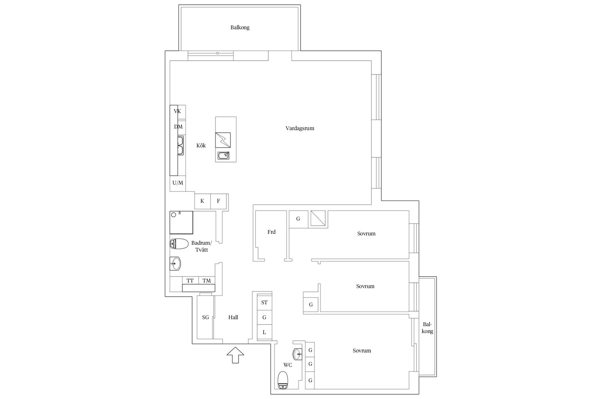 Bostadsrätt, Bohusgatan 11B, Lorensberg - Heden, Göteborg