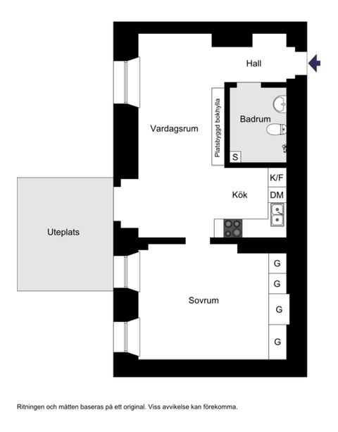 Bostadsrätt, Fridhemsgatan 64A, Kungsholmen, Stockholm