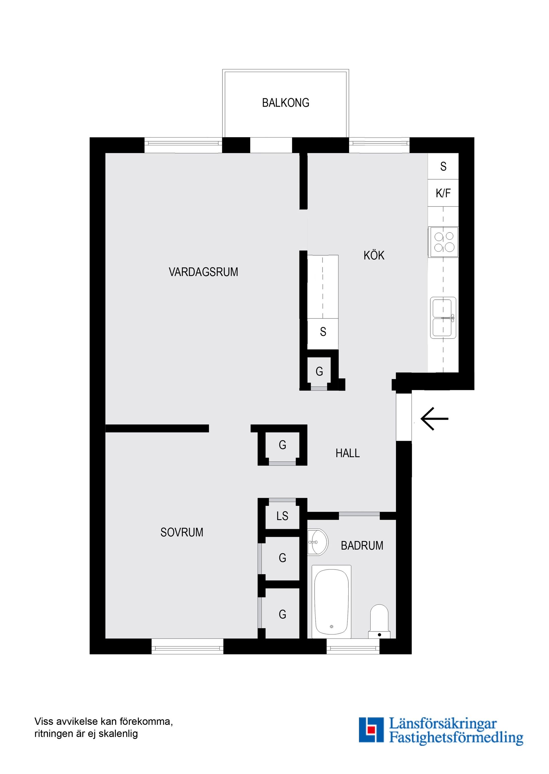 Bostadsrätt, Kallforsvägen 32, Bandhagen, Stockholm