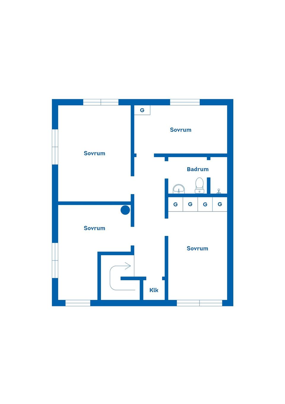 Bostadsrätt, Skalla Hamnväg  10E, Marielundsviken, Strängnäs