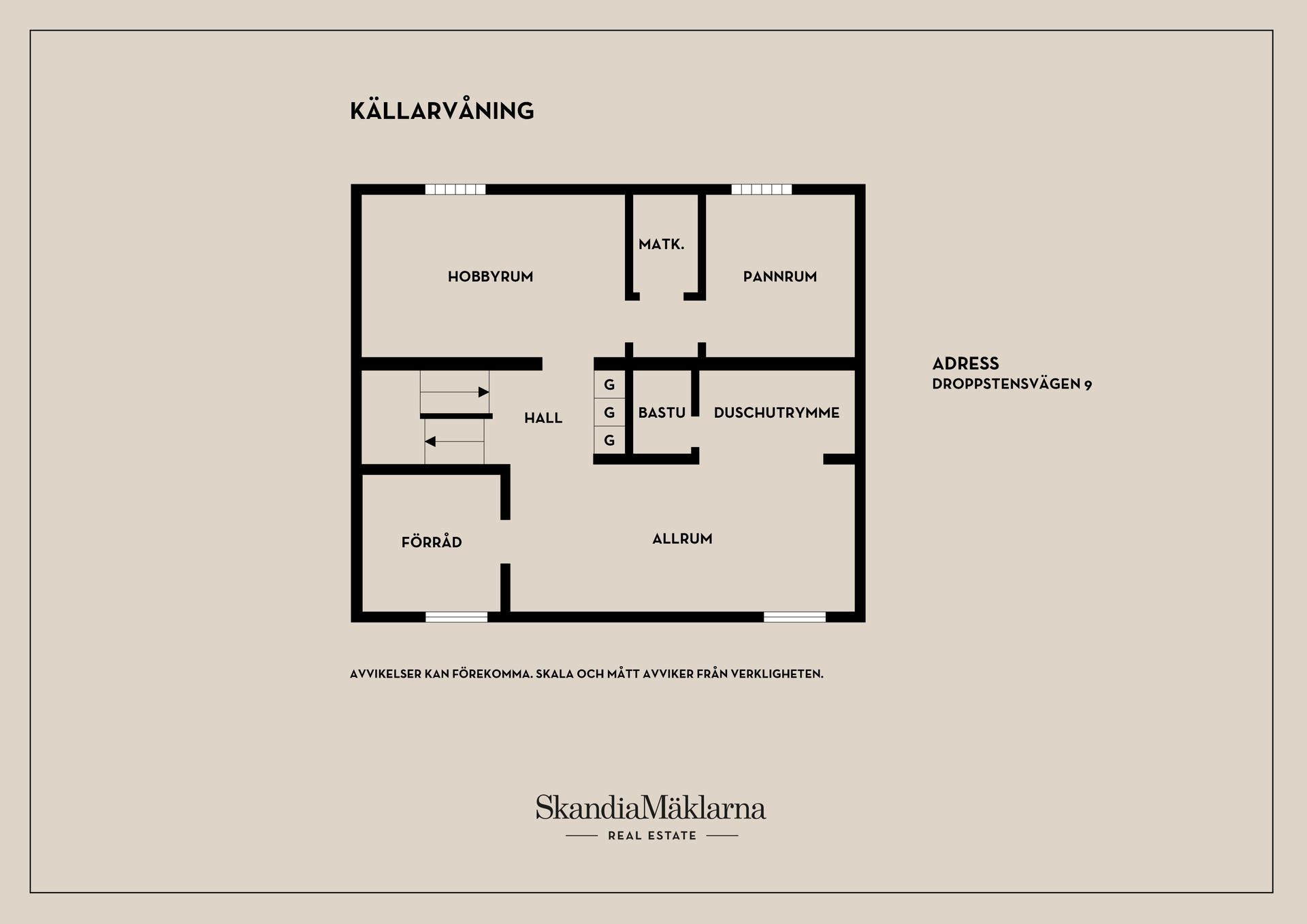 Radhus, Droppstensvägen 9, Lundby, Örebro