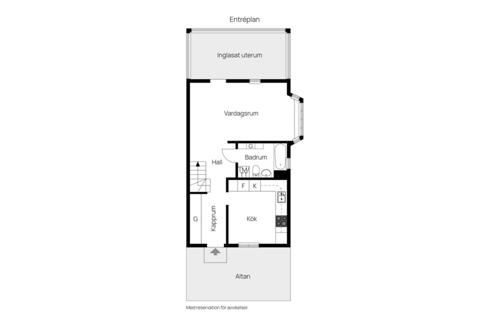 Radhus, Lysekilsvägen 94, Granloholm - Västra, Sundsvall