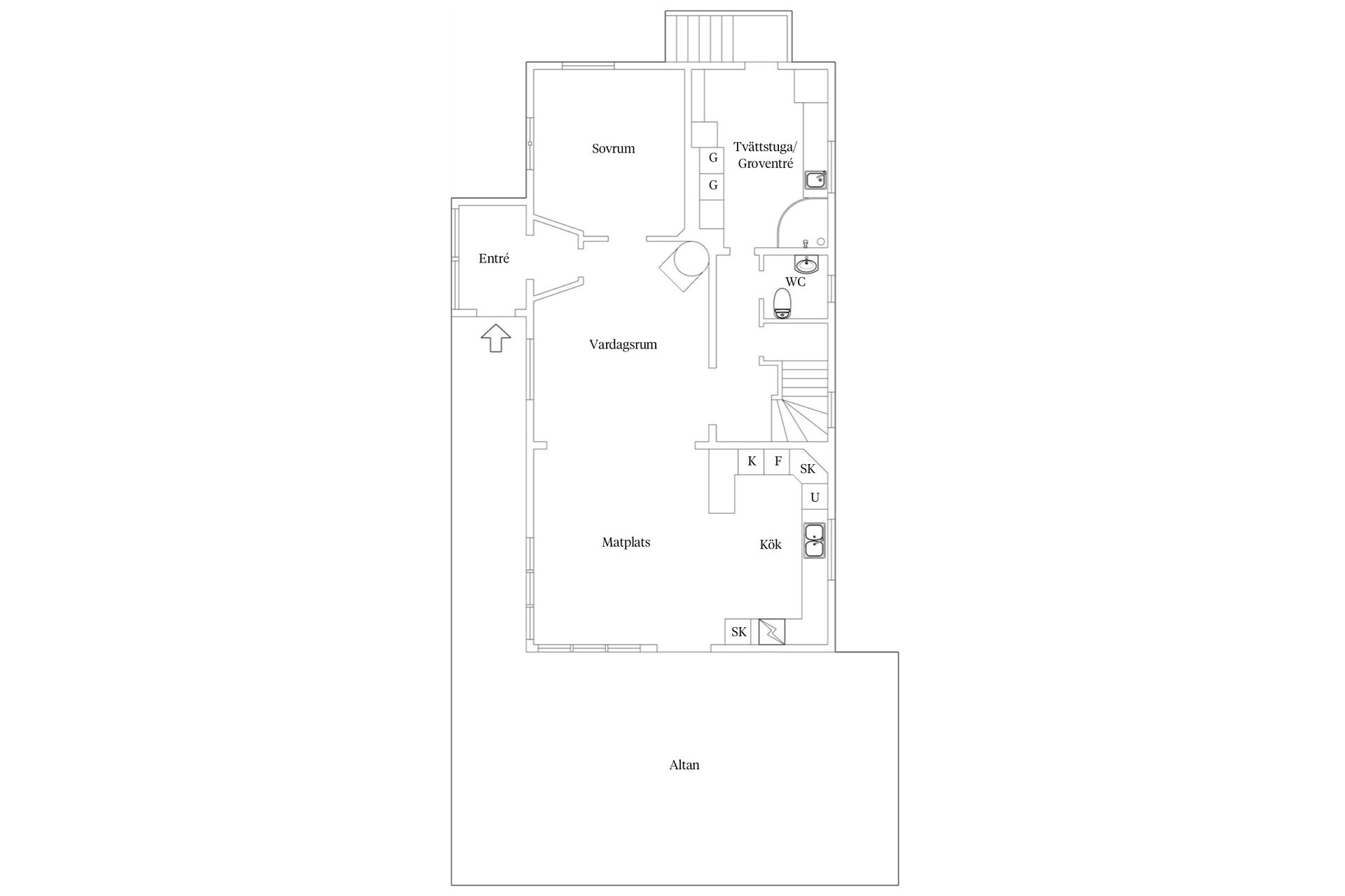 Villa, Seminarievägen 20, Centrum, Växjö