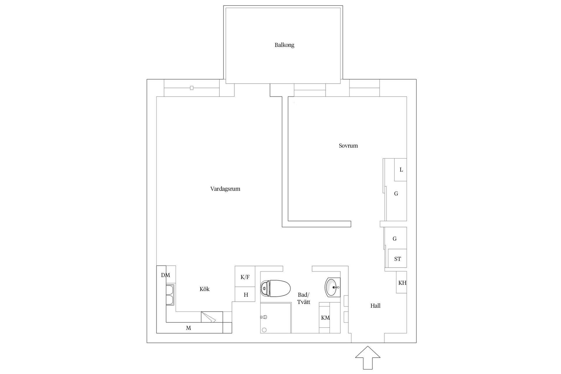 Bostadsrätt, Kung Oskars väg 13, Sockerbruket, Lund
