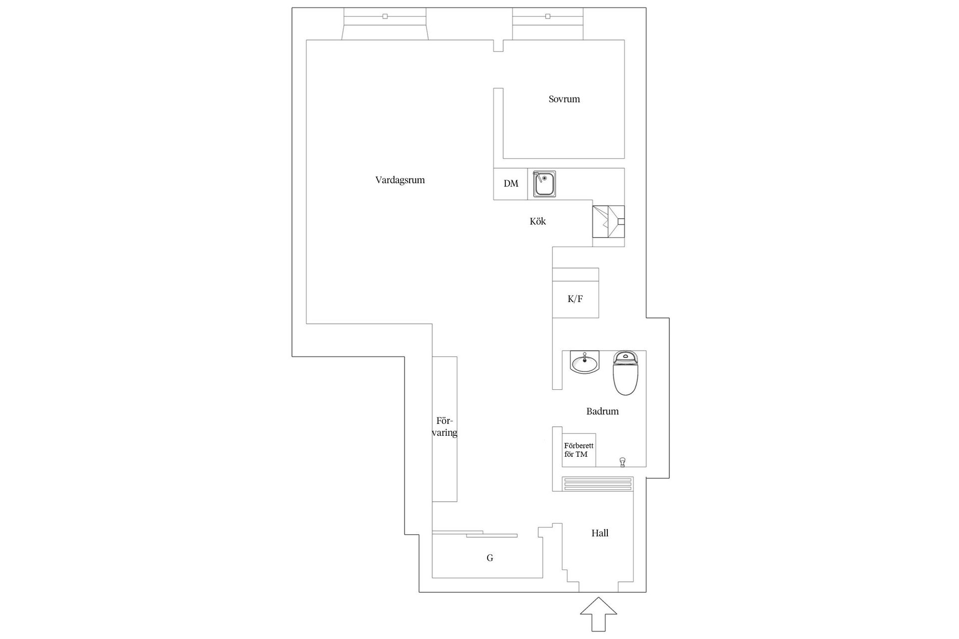 Bostadsrätt, Fridhemsgatan 14A, Kungsholmen, Stockholm