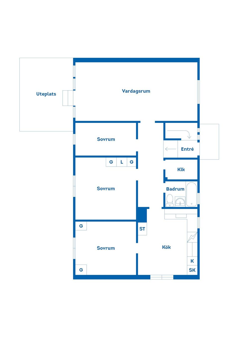 Villa, Rooska vägen 3, Stoby, Hässleholm