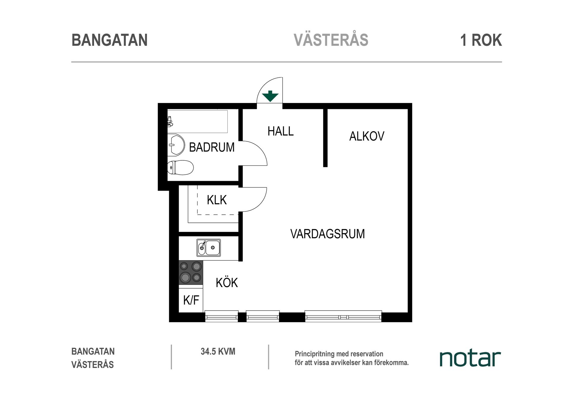 Bostadsrätt, Bangatan 53, Nordanby, Västerås