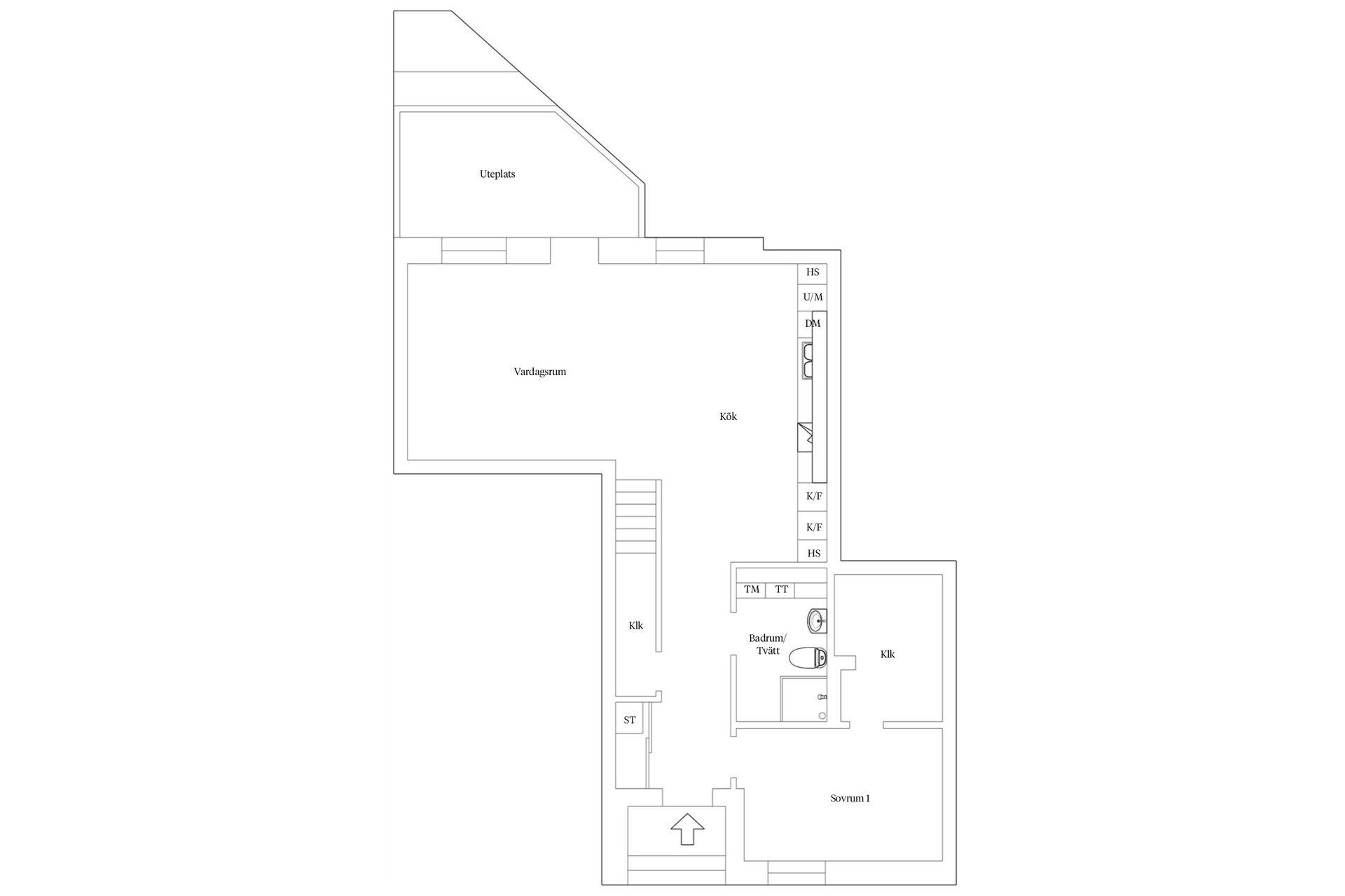 Bostadsrätt, Vegagatan 20F, Centralt, Lomma