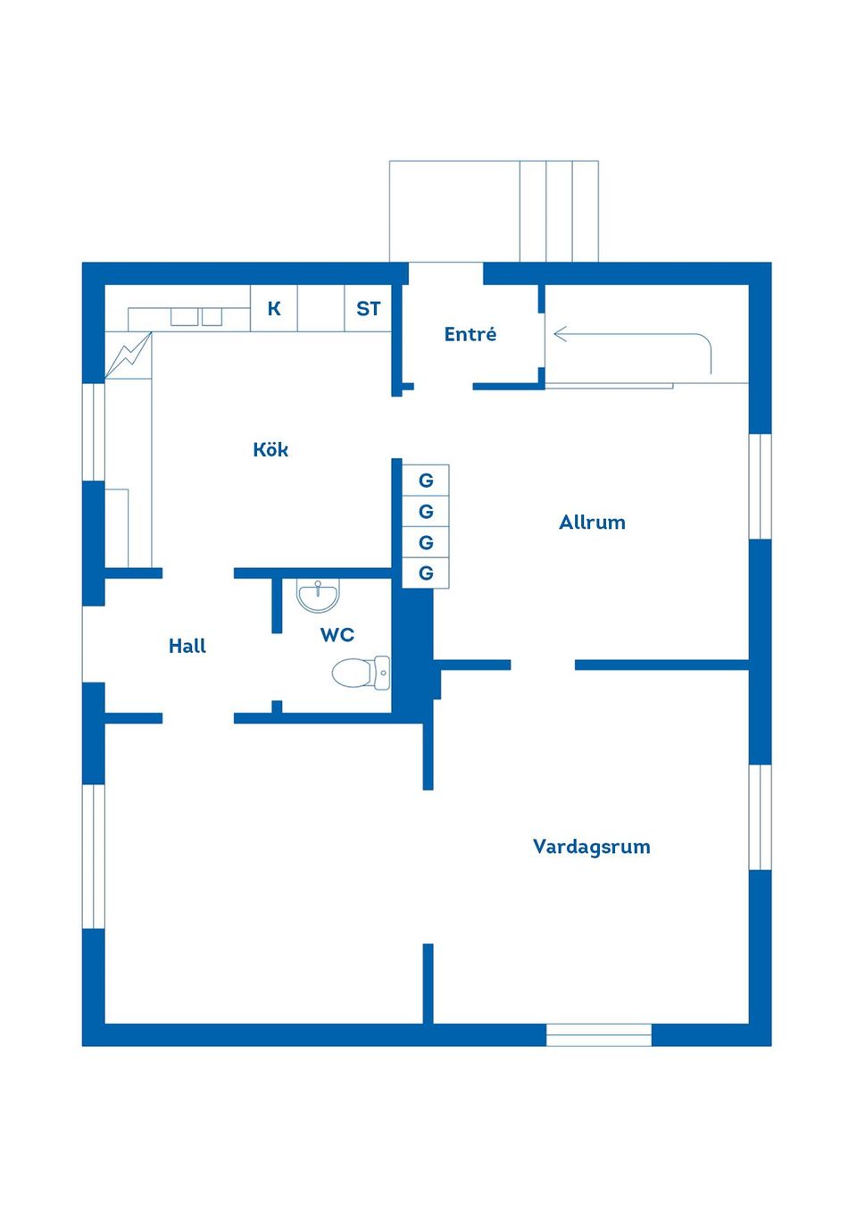 Villa, Storgatan 23, Sösdala, Hässleholm