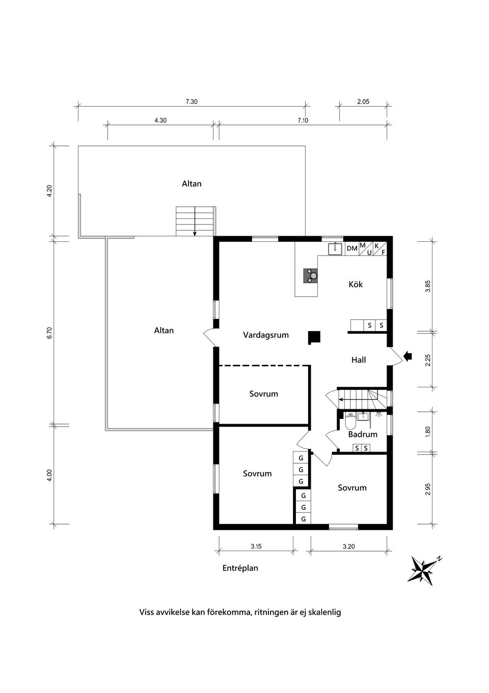 Villa, Mossgårdsvägen 22, Kåhög, Partille