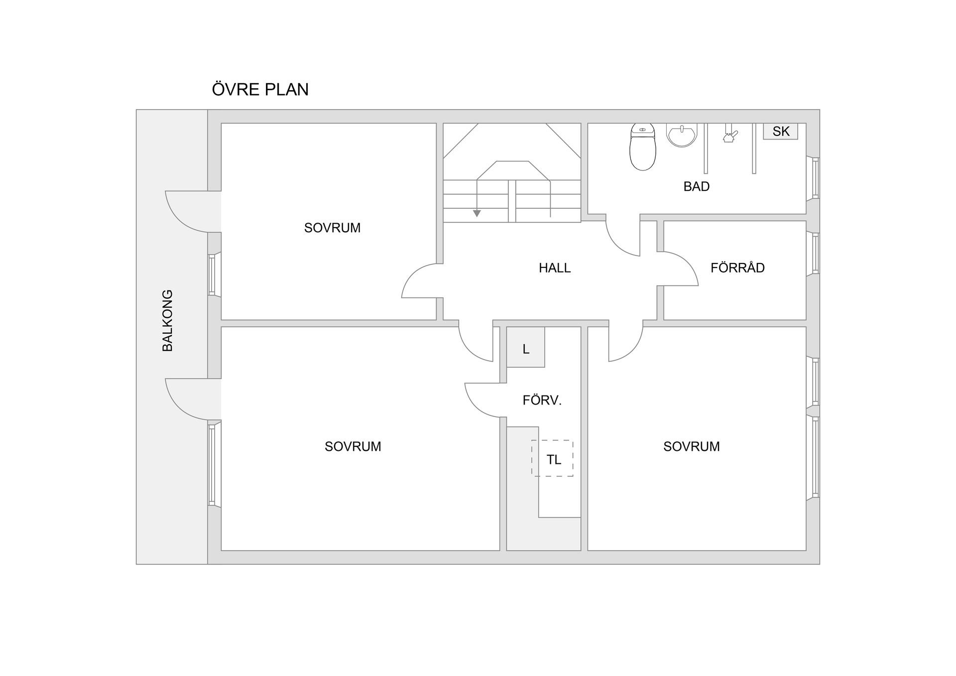 Villa, Radhus, Högbyvägen 84, Viksjö, Järfälla