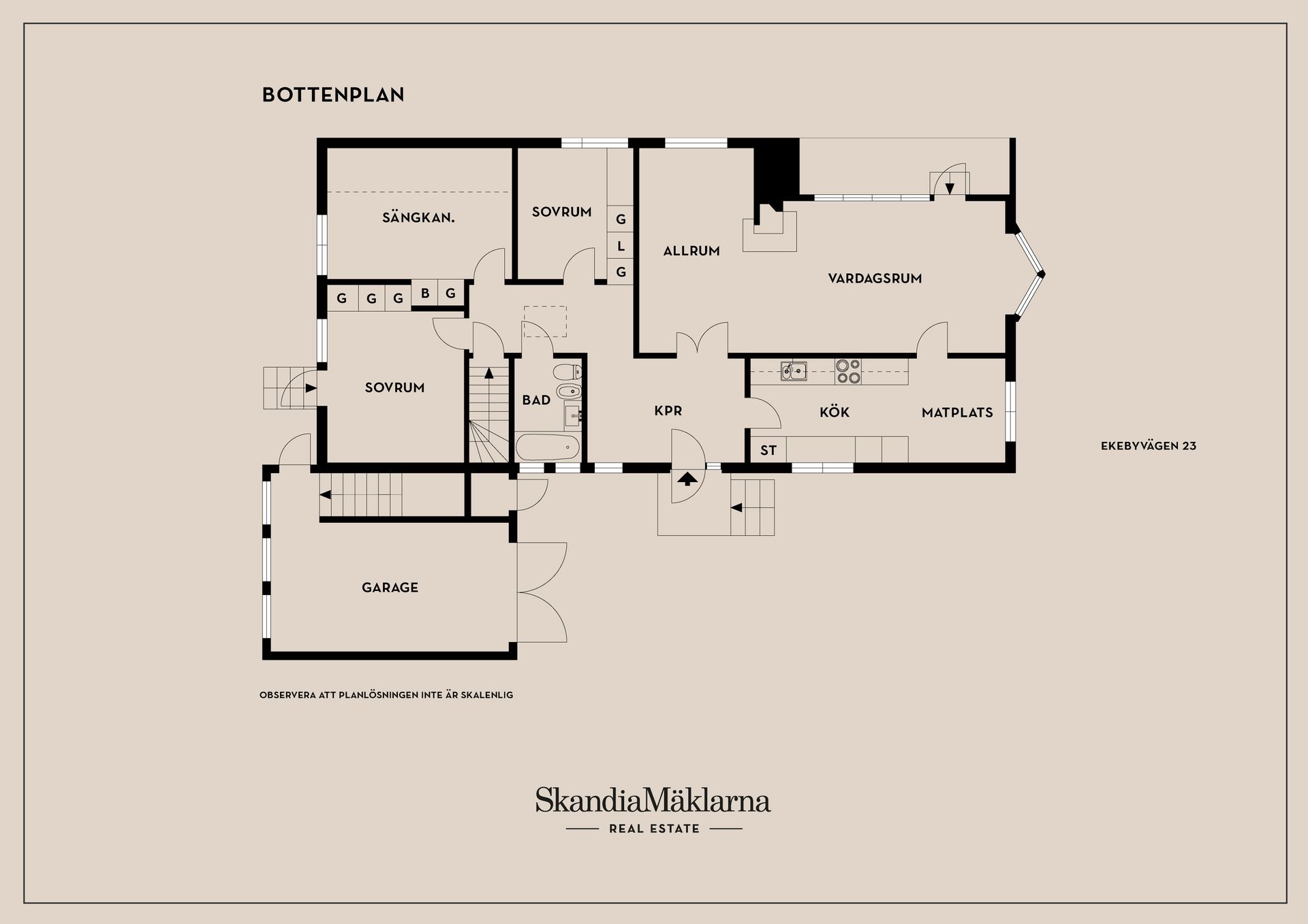Villa, Ekebyvägen 23, Hjulsbro, Linköping
