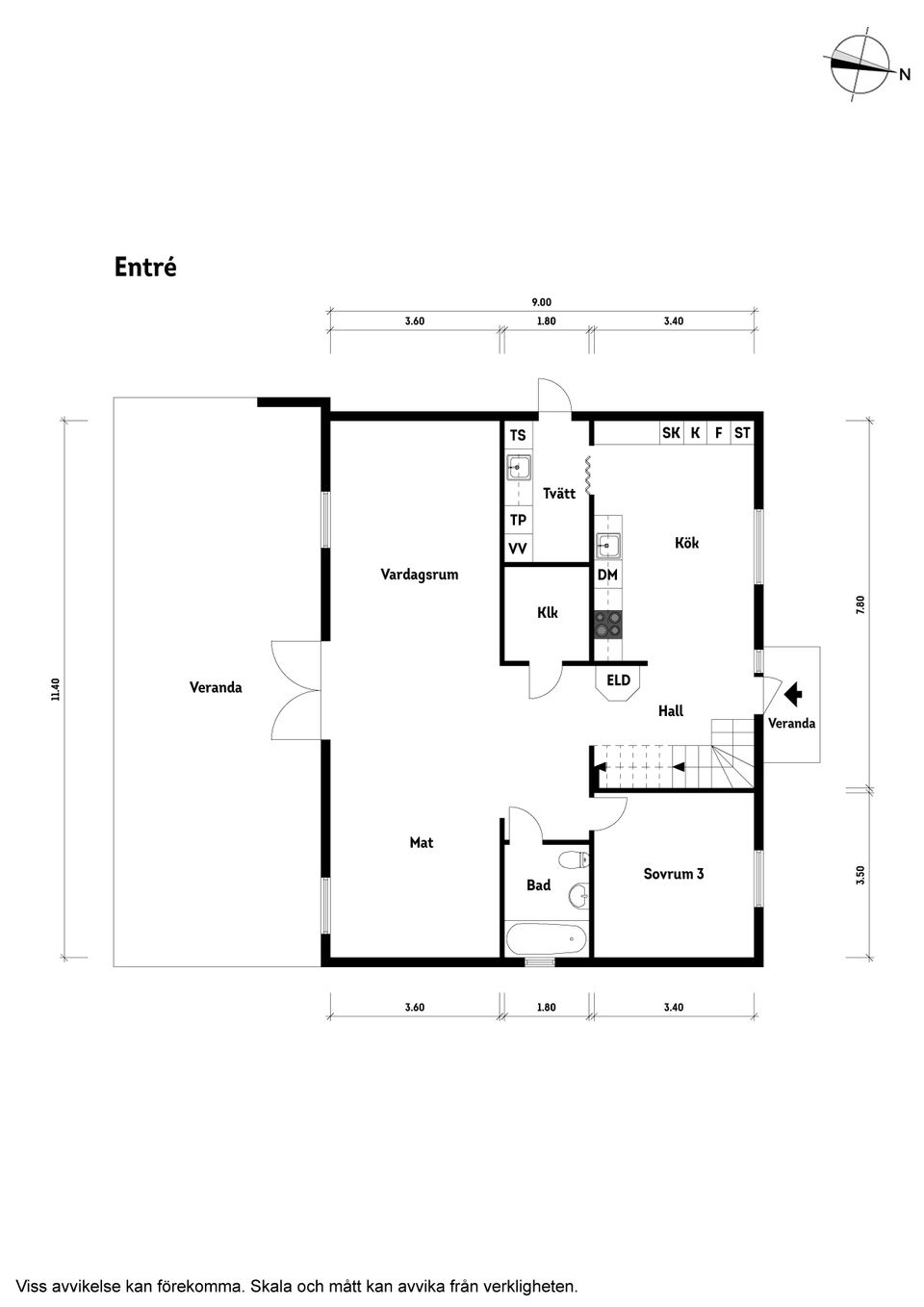 Villa, Stallgatan 3, Mellerud