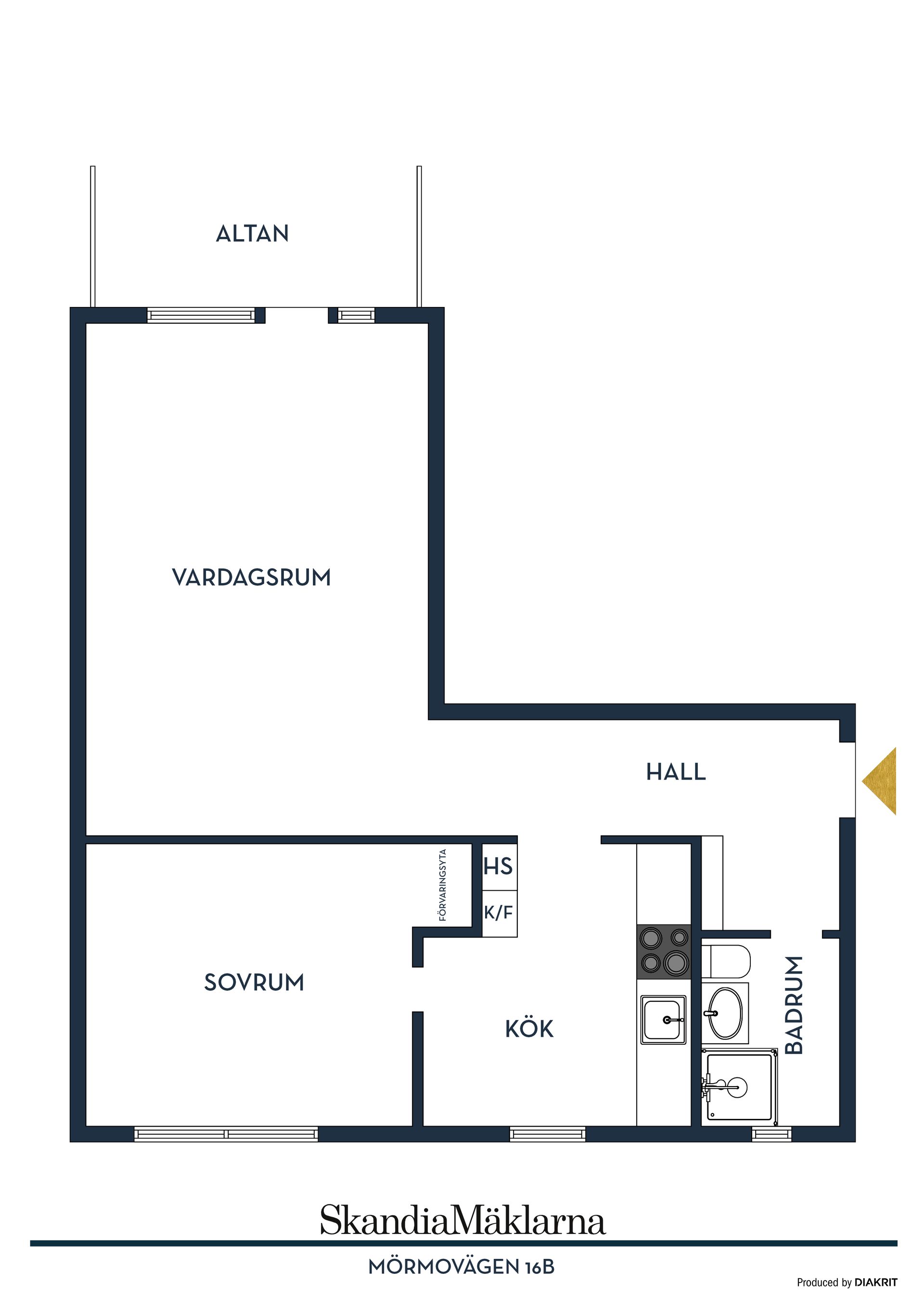 Bostadsrätt, Mörmovägen 16B, Skoghall, Hammarö