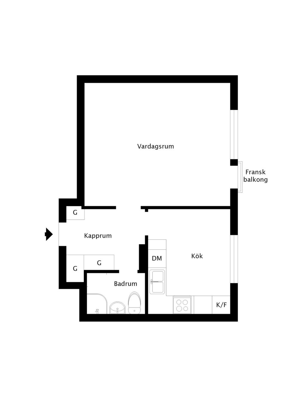 Bostadsrätt, Kubbegatan 57, Sköndal, Stockholm