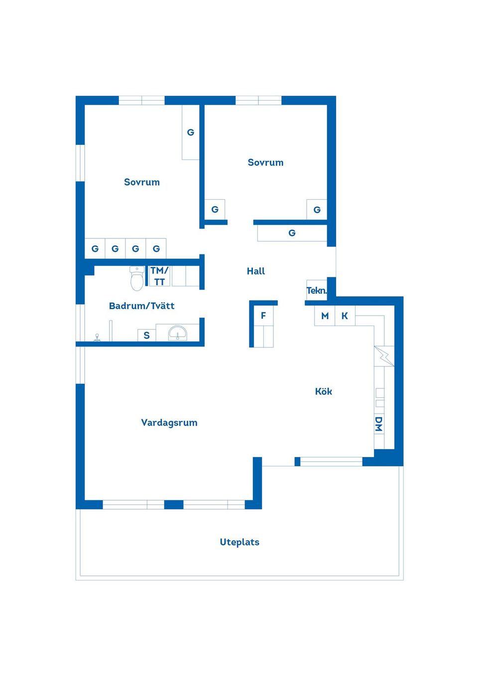 Bostadsrätt, Stuvaregatan 30A, Gävle Strand, Gävle