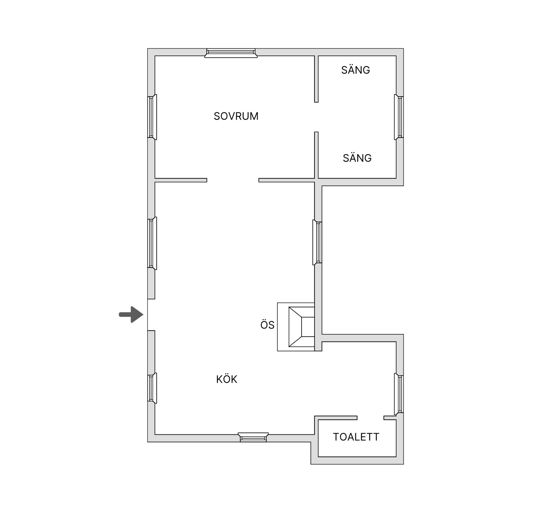 Fritidshus, Bondstorp Sjösala 1, Bondstorp, Vaggeryd