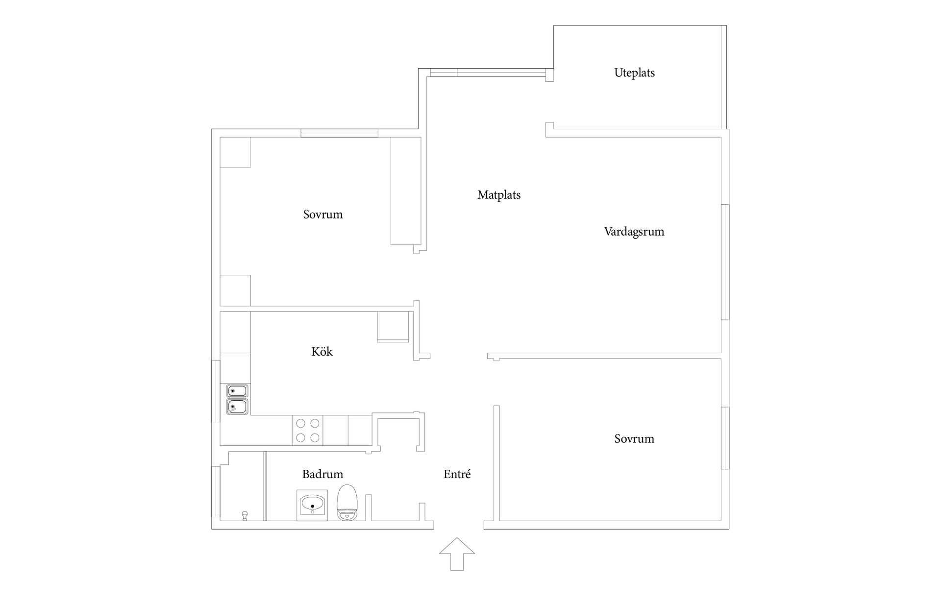 Bostadsrätt, Hedvigsborgsgatan 2A, Hedvigsborg, Borås