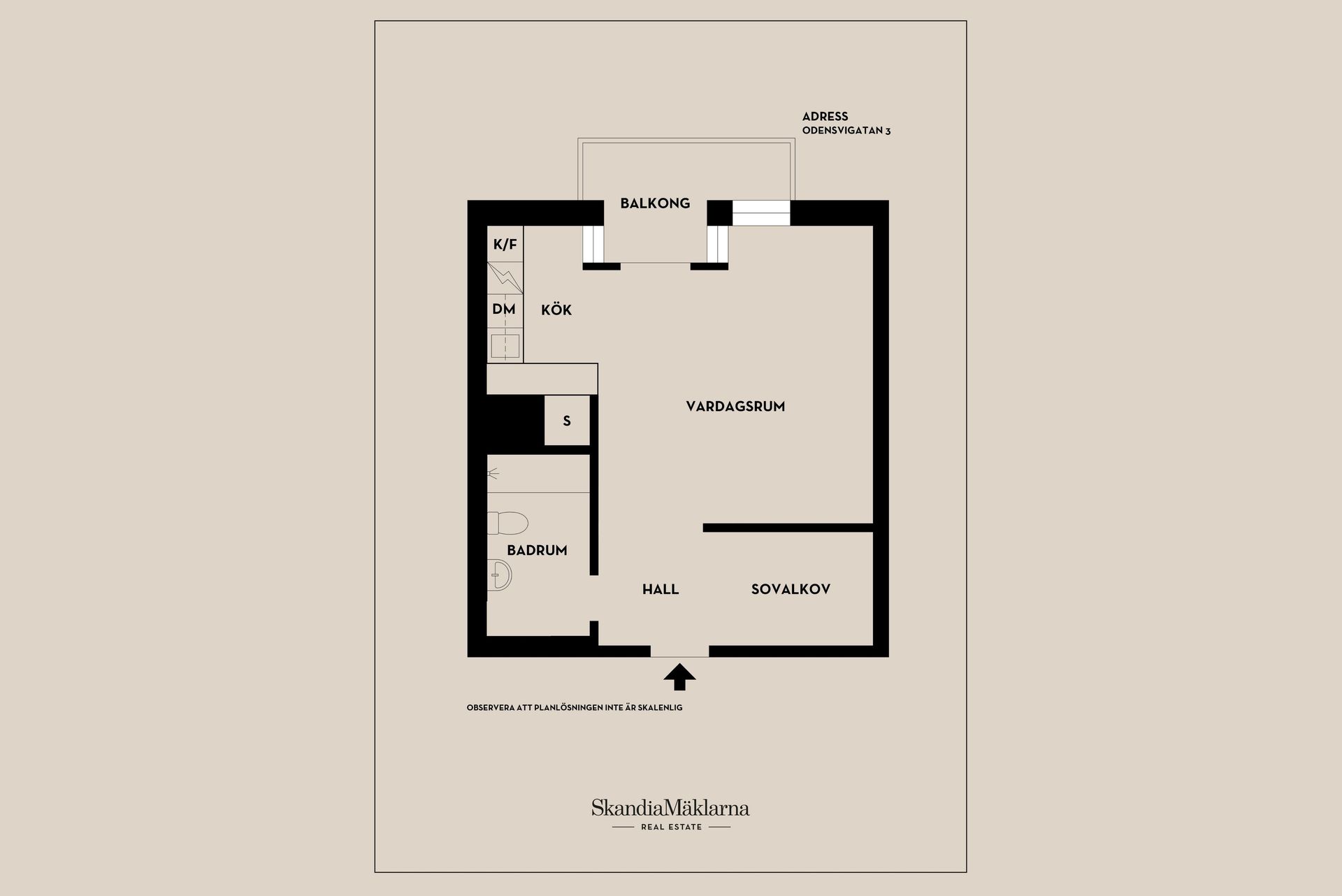Bostadsrätt, Kumlagatan 3, Odensvi, Västerås