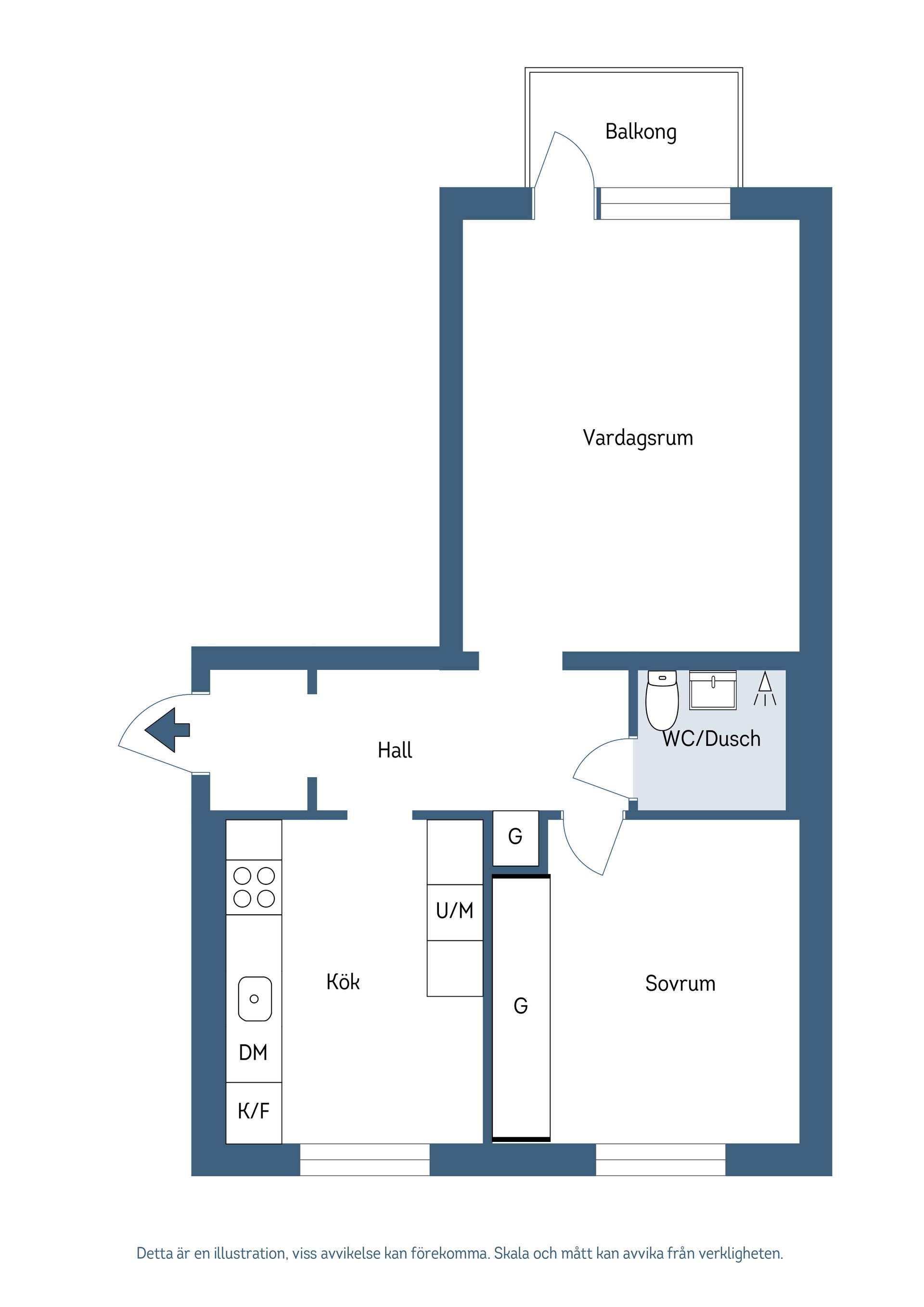 Bostadsrätt, Henrik gjutares gata 32C, Norrmalm, Skövde