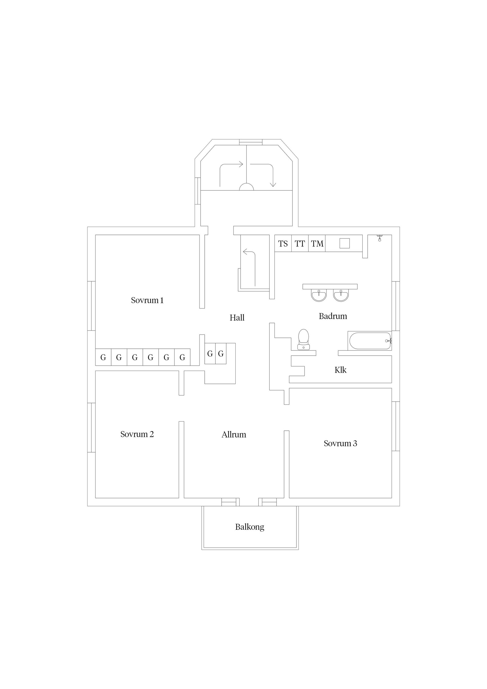 Villa, Västra Ringvägen 4, Villastaden, Gävle