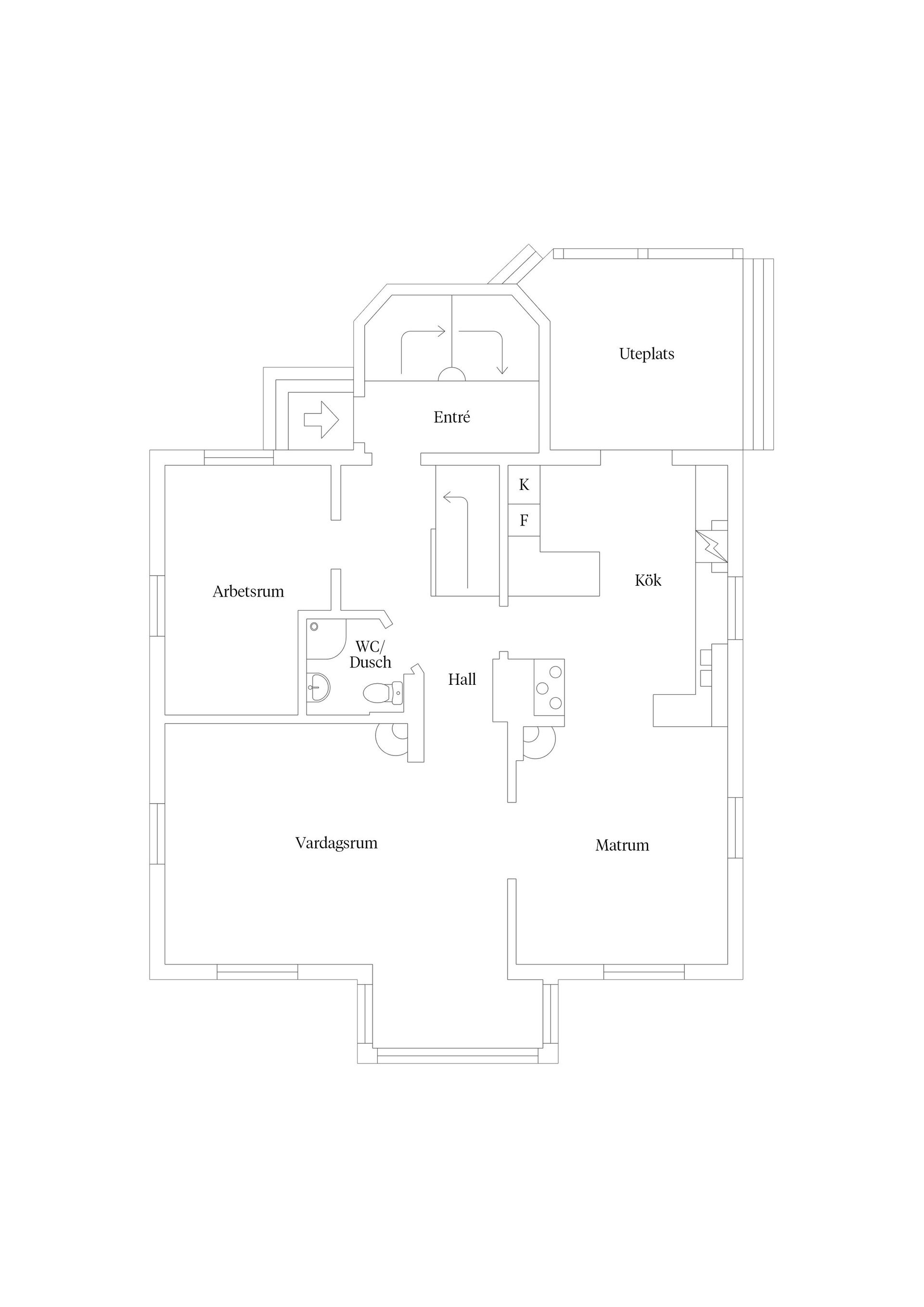 Villa, Västra Ringvägen 4, Villastaden, Gävle