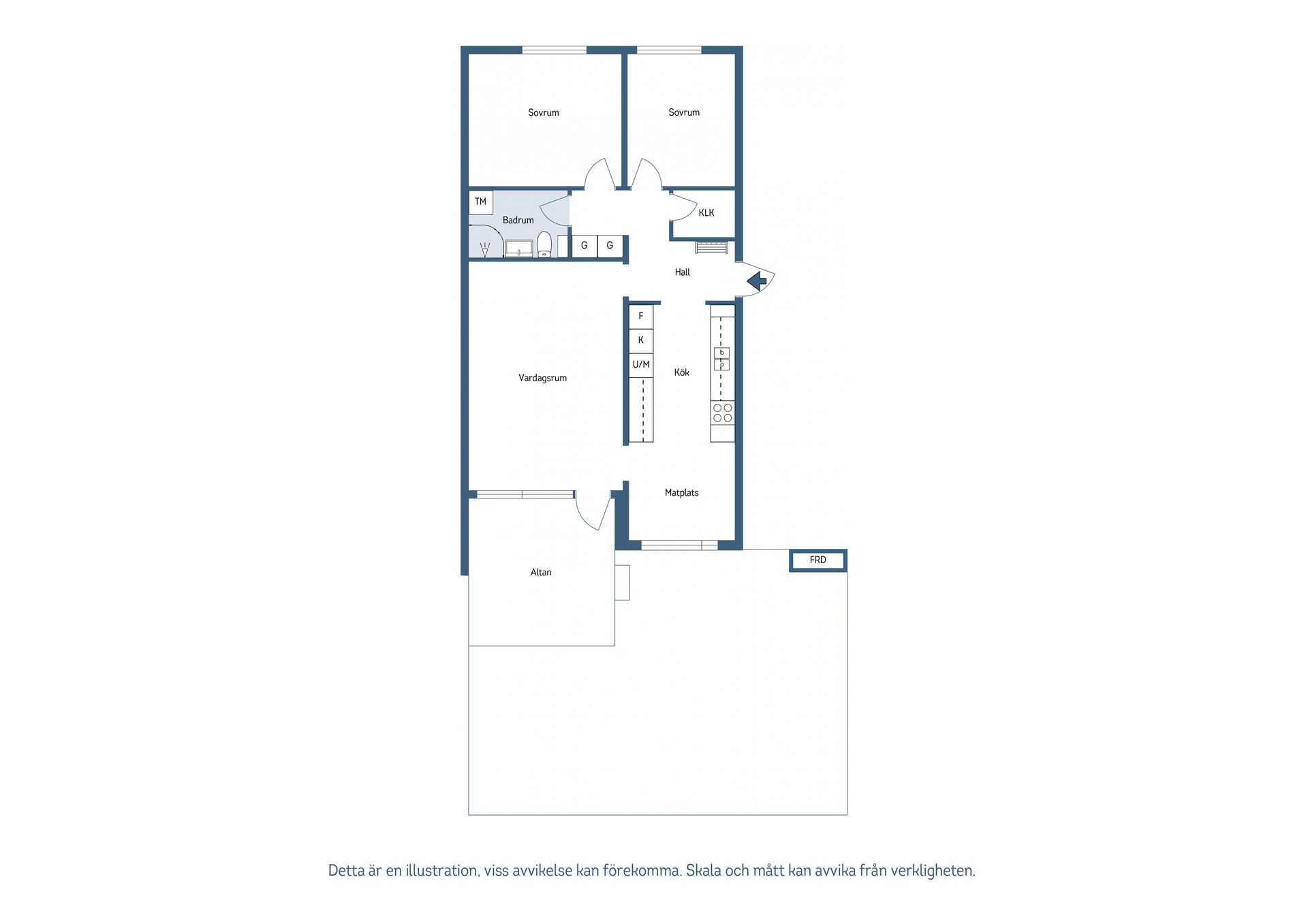 Bostadsrätt, Lundenvägen 7A, Lunden, Skövde