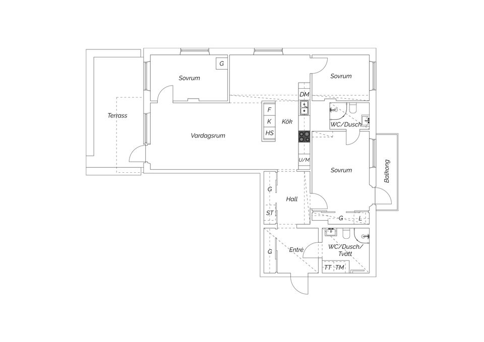 Bostadsrätt, Hedtångsvägen 25, Nya Hovås, Göteborg