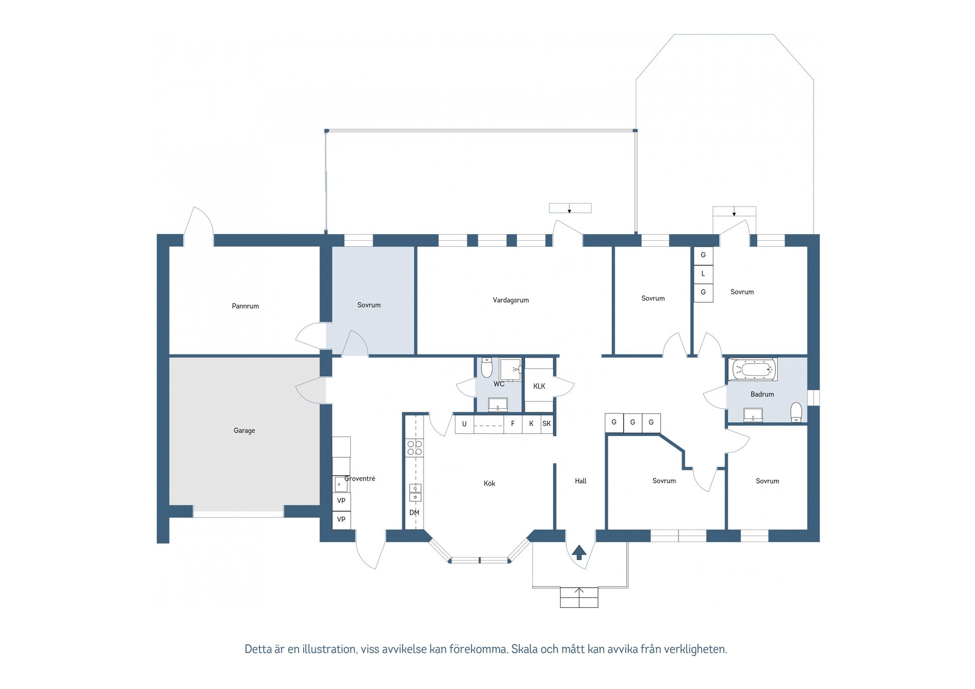 Villa, Alberga 207, Vendel, Tierp