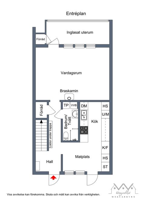 Radhus, Kakelstigen 31, Brunna, Upplands-Bro