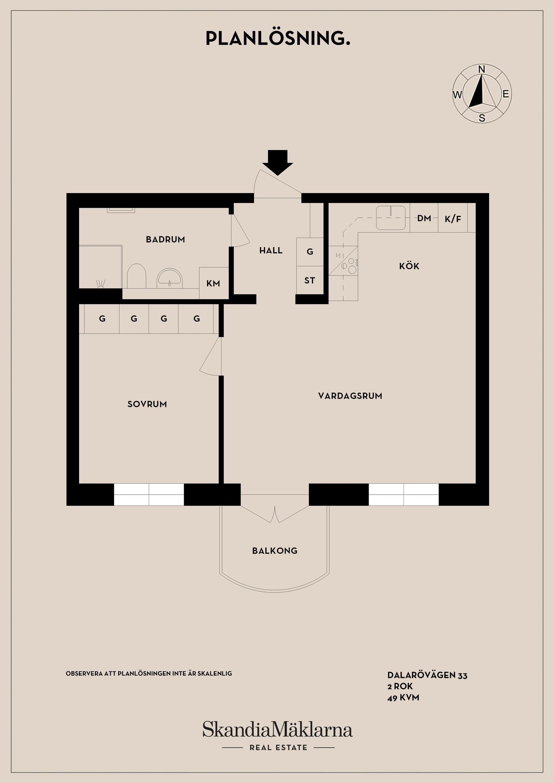 Bostadsrätt, Dalarövägen 33, Huddinge