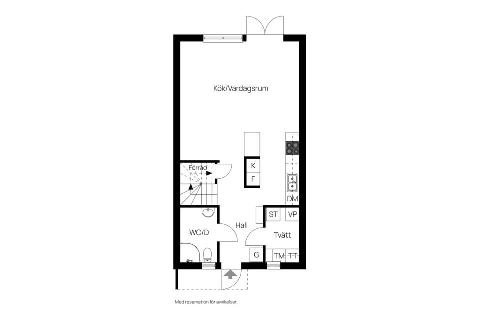 Radhus, Bagarstugans Väg 8, Märsta - Steninge Slottsby, Sigtuna