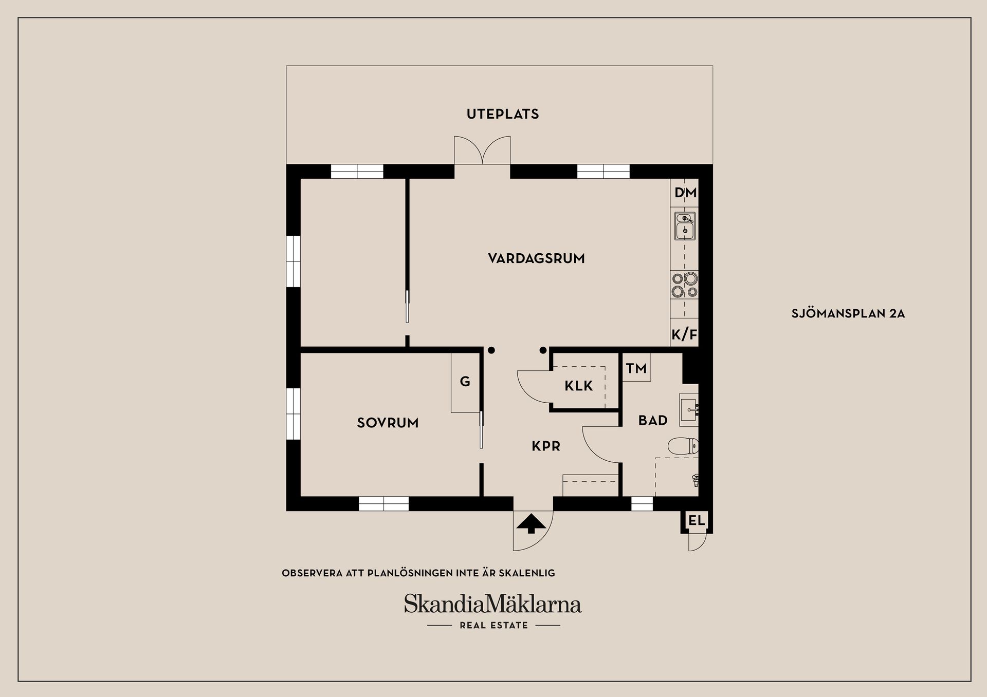 Bostadsrätt, Sjömansplan 2A, Herrhagen, Karlstad