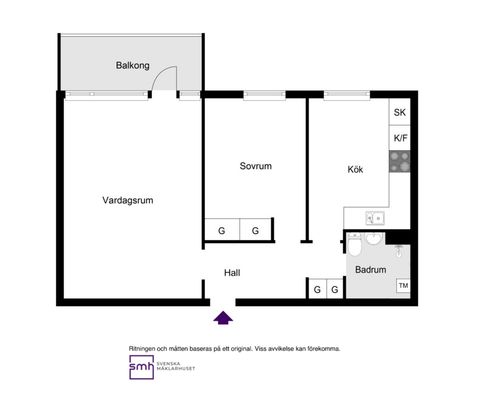 Bostadsrätt, Bygatan 3, Huvudsta, Solna