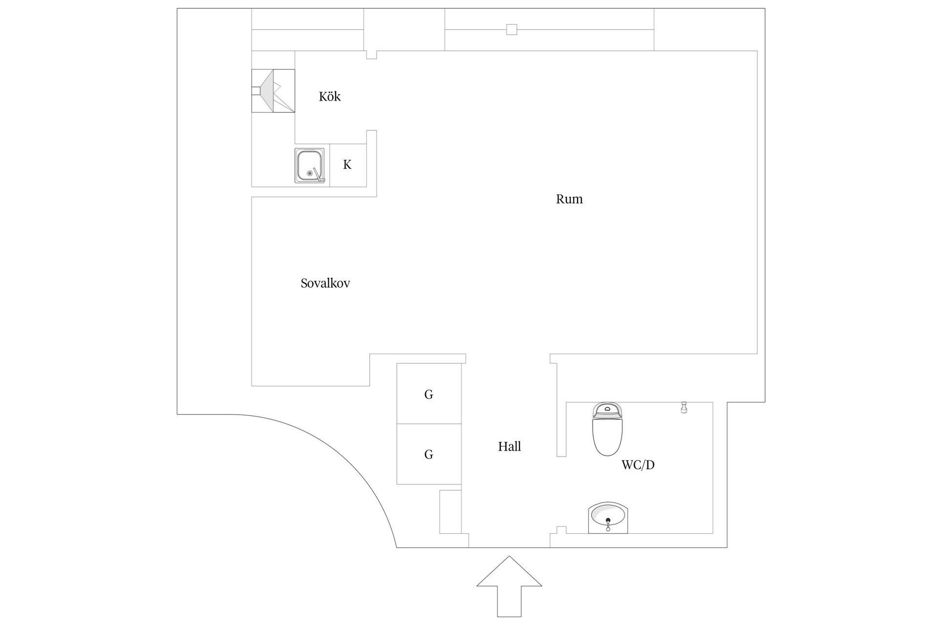 Bostadsrätt, Essinge brogata 39, 3 Tr, Lilla Essingen, Stockholm