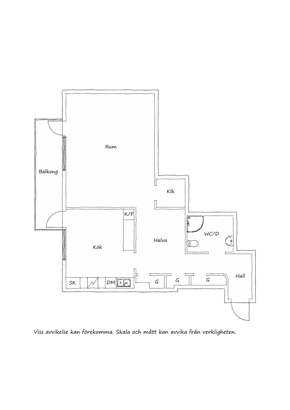 Bostadsrätt, Frodegatan 13A, Fålhagen, Uppsala