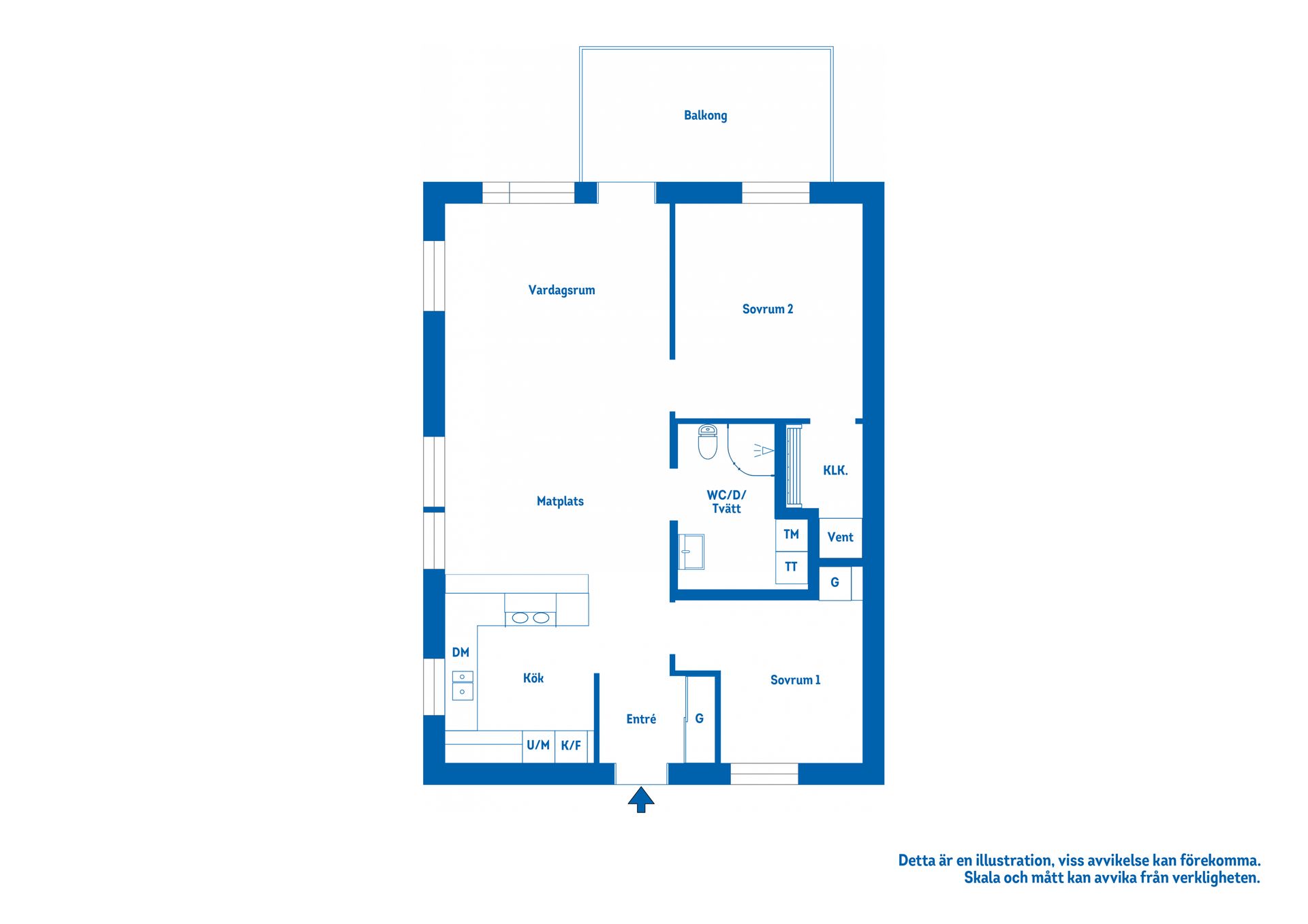 Bostadsrätt, Bintjevägen 19F, Forssjö, Katrineholm