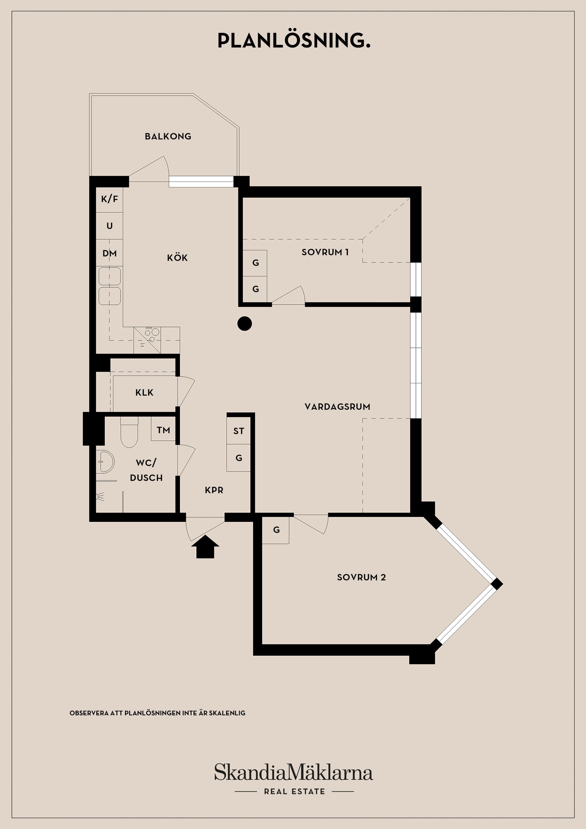 Bostadsrätt, Fågelsångsvägen 22 2 tr, Fågelsången/Helenelund, Sollentuna