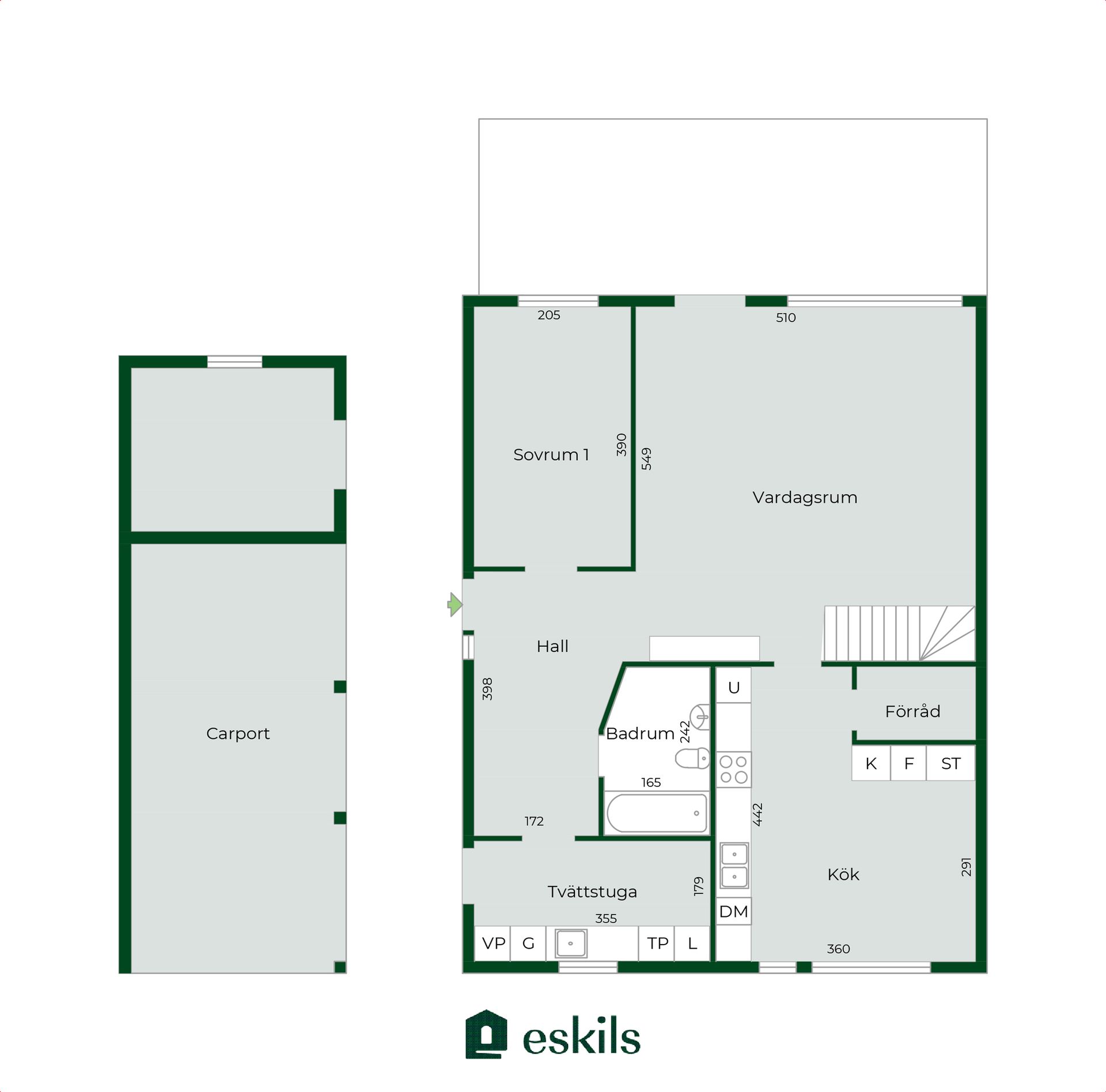 Bostadsrätt, Radhus, Körvelvägen 12, Borsökna, Eskilstuna