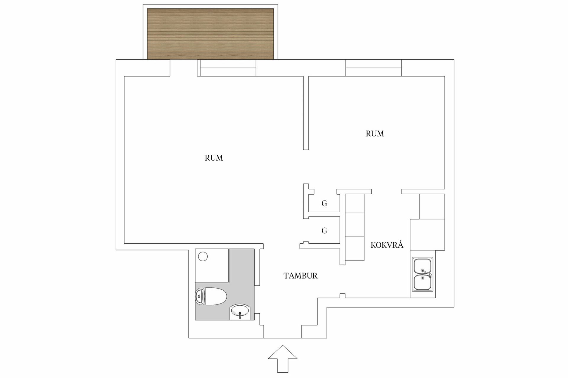 Bostadsrätt, Salagatan 55C, Fålhagen, Uppsala