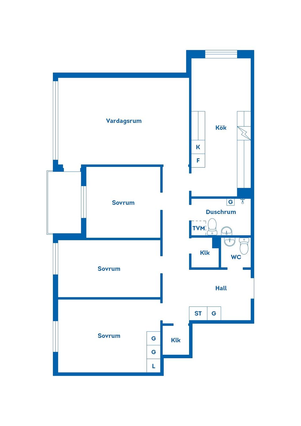 Bostadsrätt, Drottninggatan 115, Bokeberg, Hässleholm