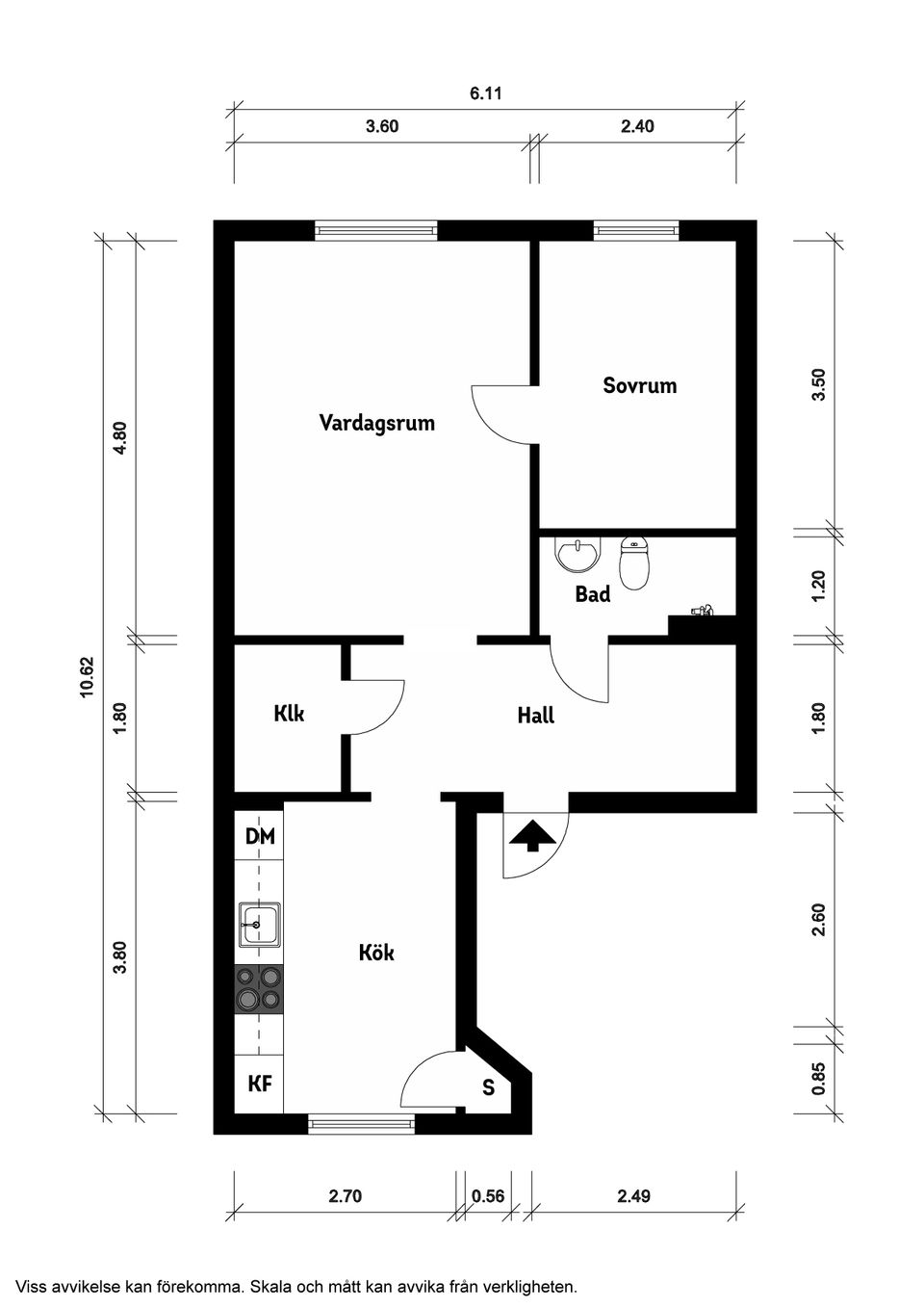Bostadsrätt, Björcksgatan 32A, Kålltorp, Göteborg
