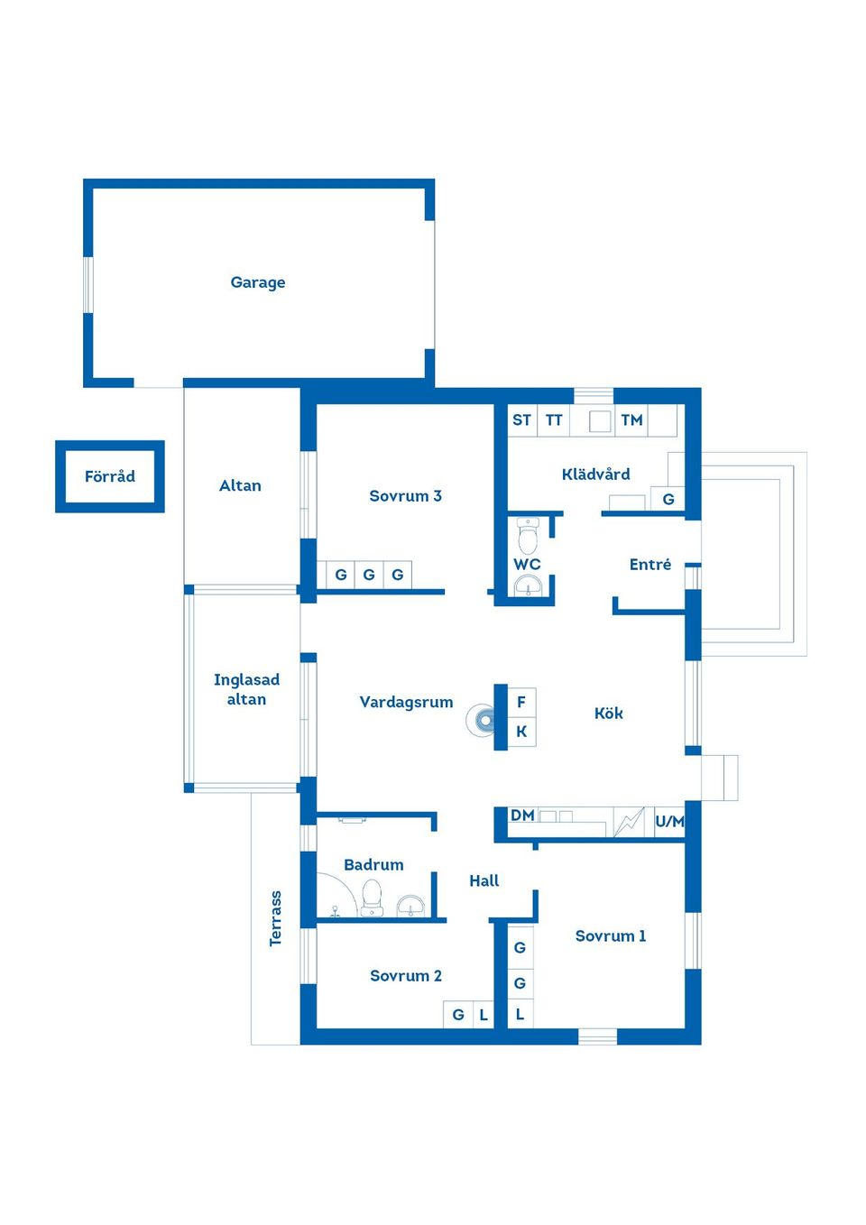 Villa, Ynglingagatan 15K, Sandviken